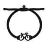 Black Bike Bracelet