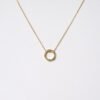 Quinn Irregular Hoop Necklace