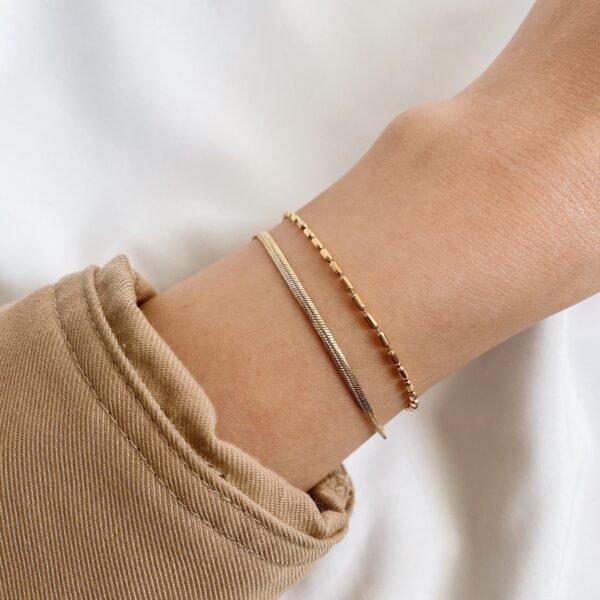 Marjie Double Chain Bracelet